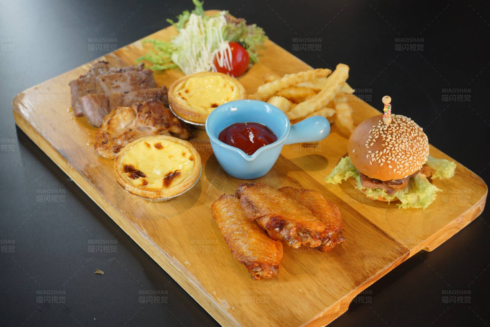 美味西式拼盘图片