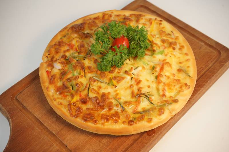 金枪鱼披萨图片