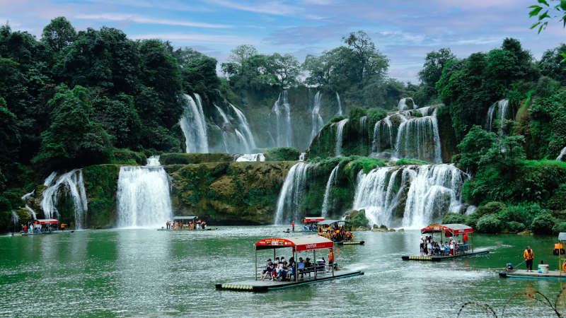 广西德天大瀑布图片