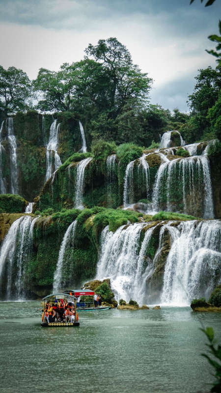  广西德天大瀑布图片