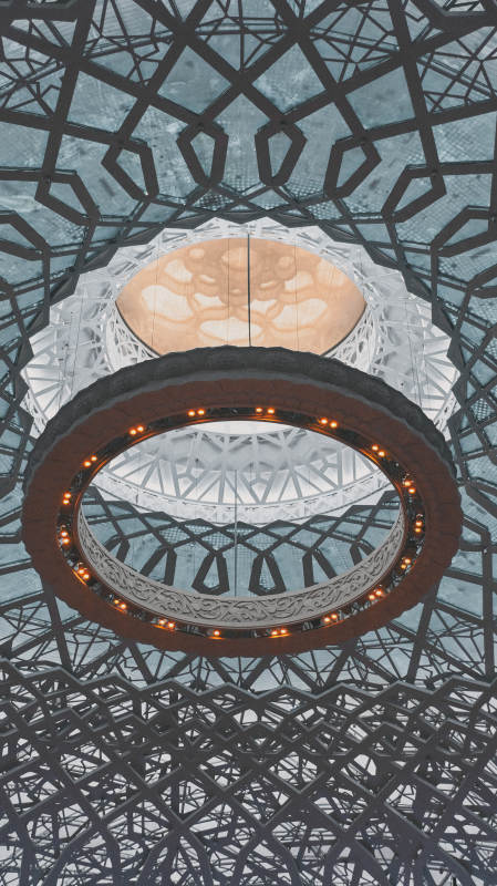 建筑穹顶的几何之美图片