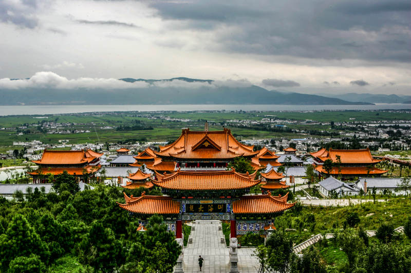 云南大理崇圣寺图片