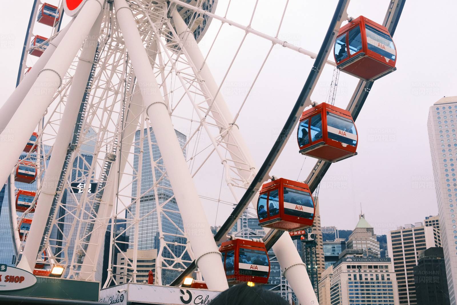 香港中环摩天轮图片