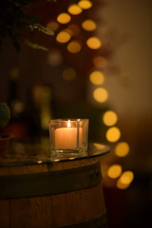 烛光温暖 夜色迷人图片