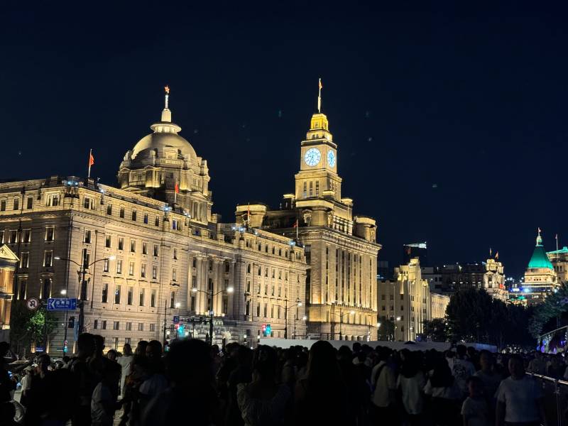 外滩夜景图片