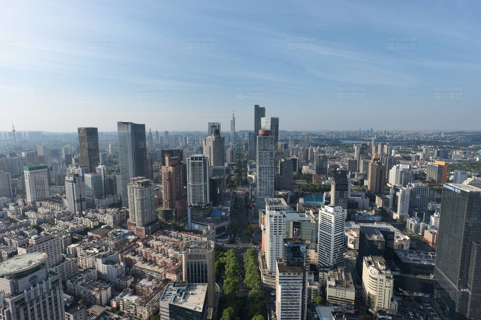 繁华都市天际线图片