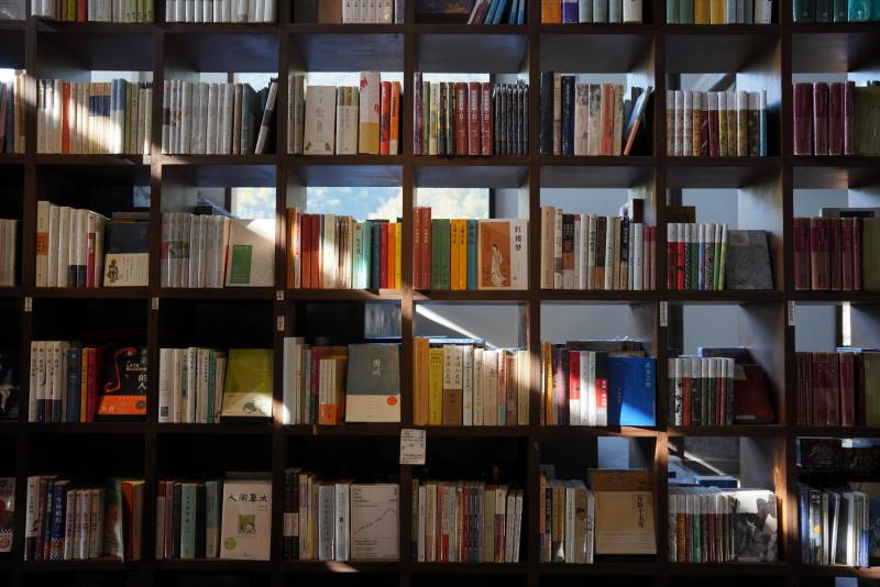 书香满架 知识的海洋图片