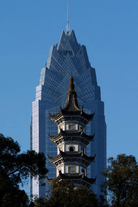 新旧合——浙江温州鹿城 国贸大厦 巽山塔图片