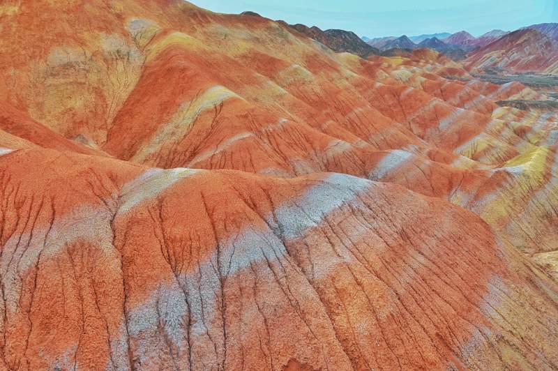 彩虹山的壮丽景色图片