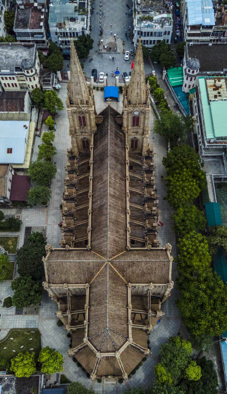 广州石室圣心大教堂图片