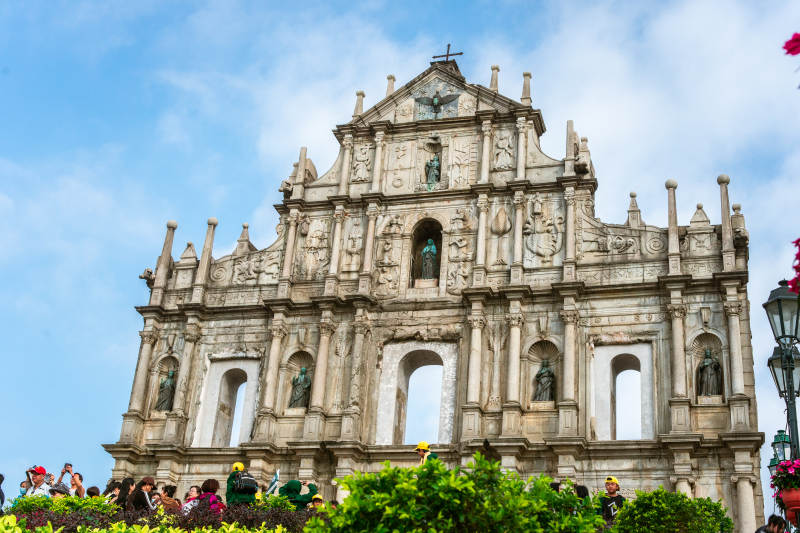 圣保罗大教堂遗址图片