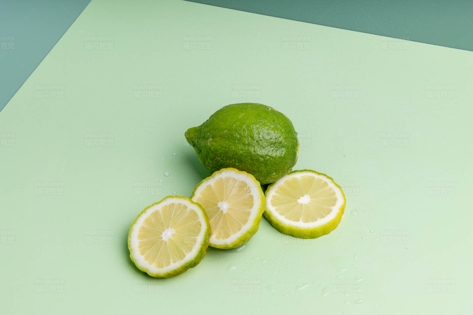 青柠切片图片