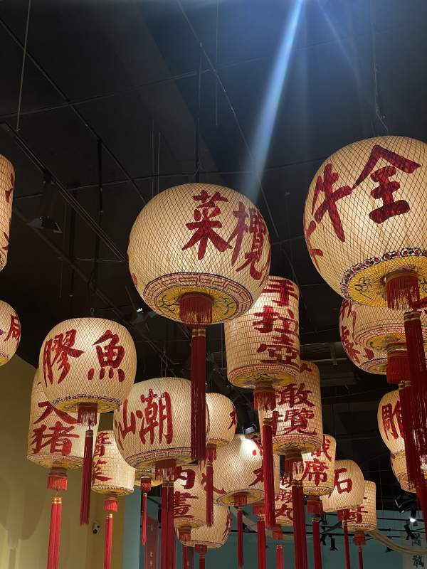 灯笼高挂 夜色生辉图片