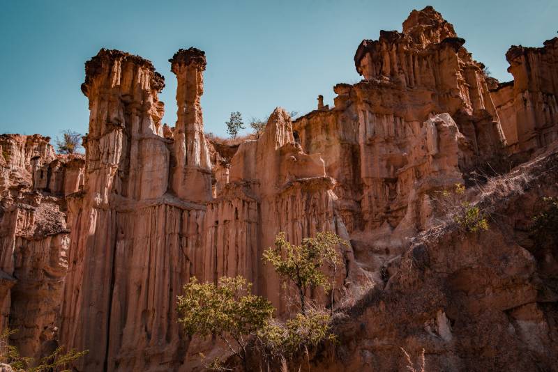 云南元谋土林图片