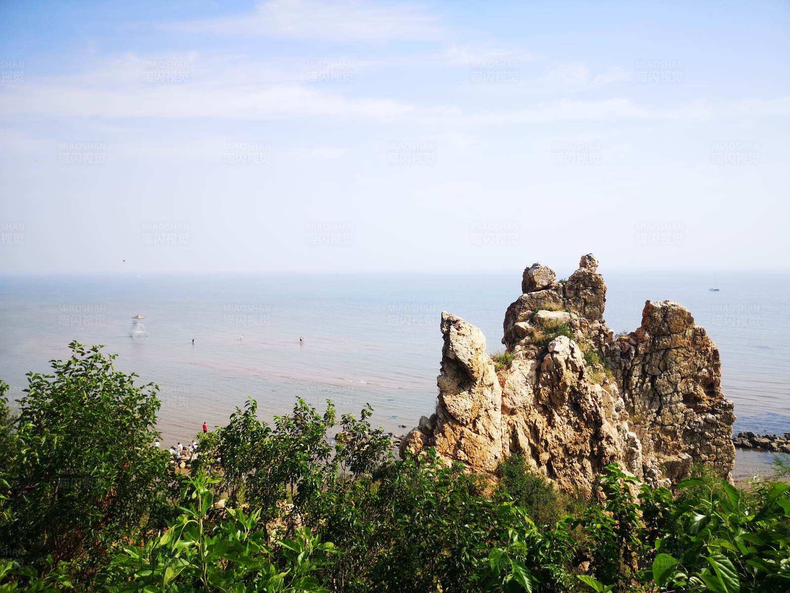 秦皇岛的岩石景观图片