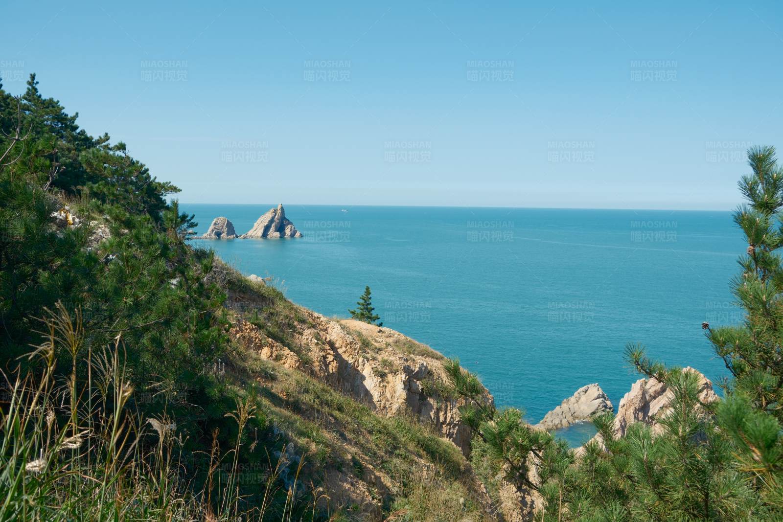 烟台芝罘岛风景图片