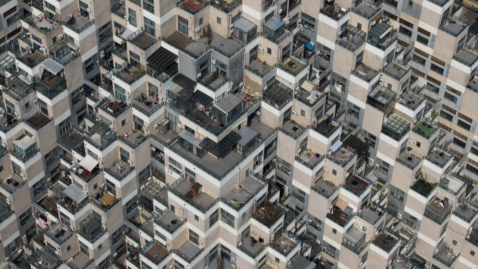 密集城市建筑群-昆山花桥图片