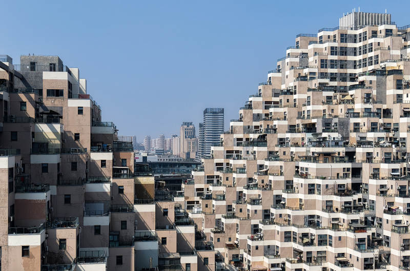 现代城市建筑群-昆山花桥图片