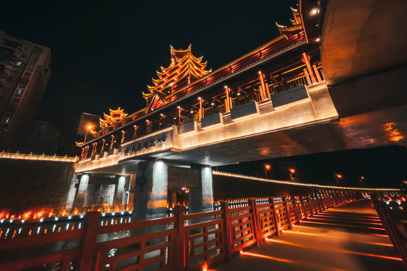 建始风雨桥图片