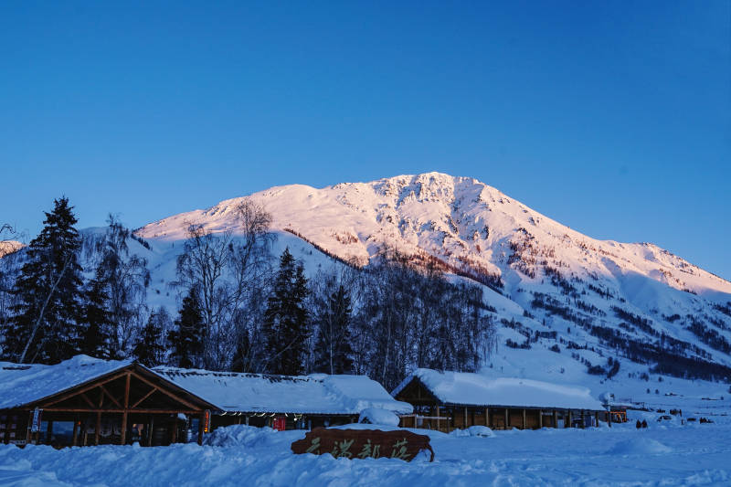 禾木村-云端部落图片