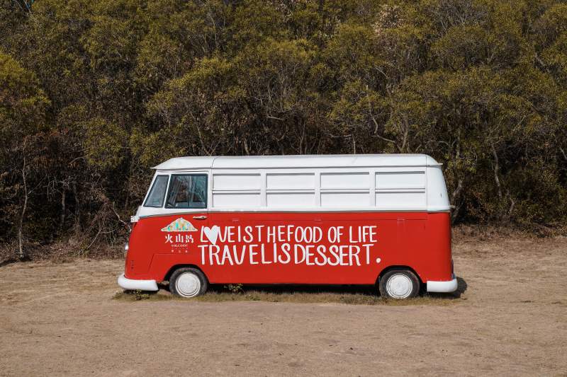 生活面包车 旅行甜点图片