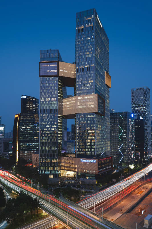 深圳腾讯大厦图片