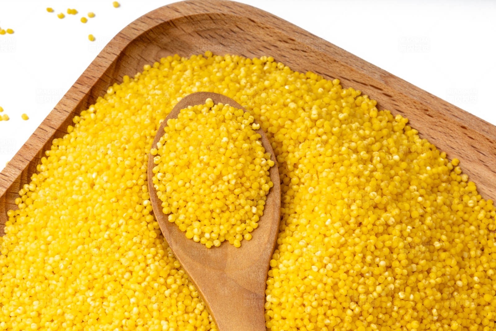 小米木勺装图片