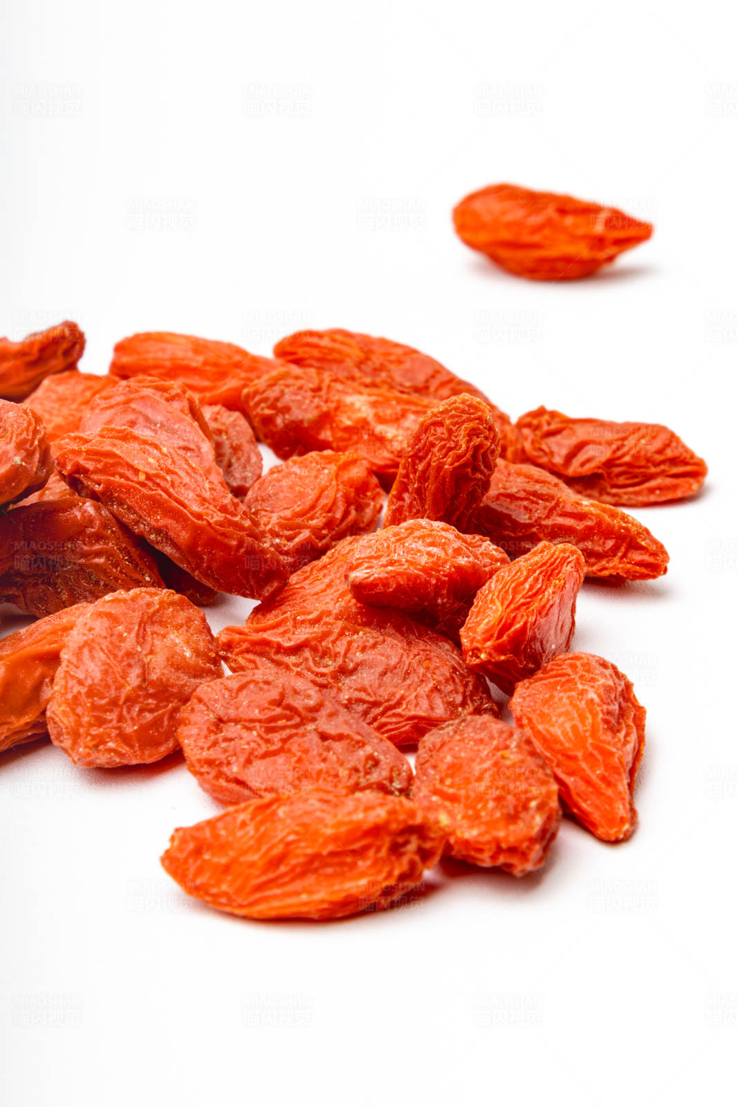 枸杞子特写图片