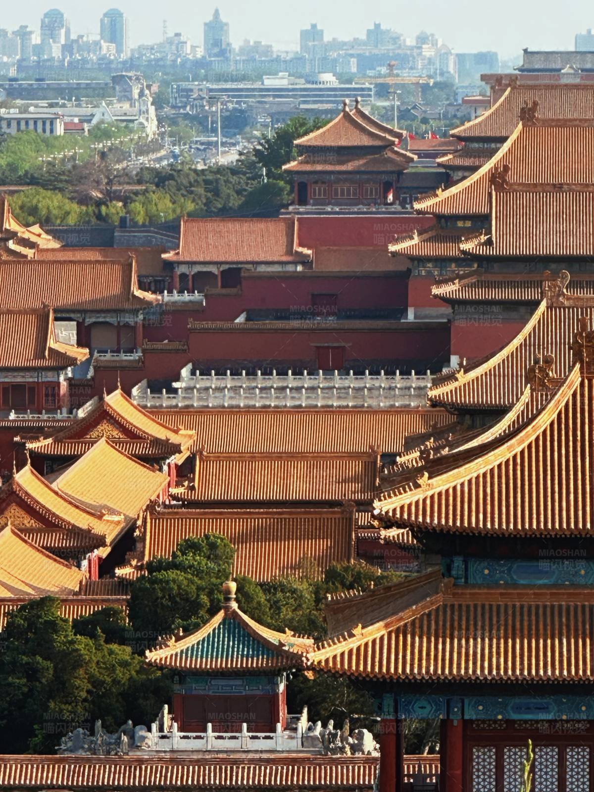 紫禁城的壮丽景色图片