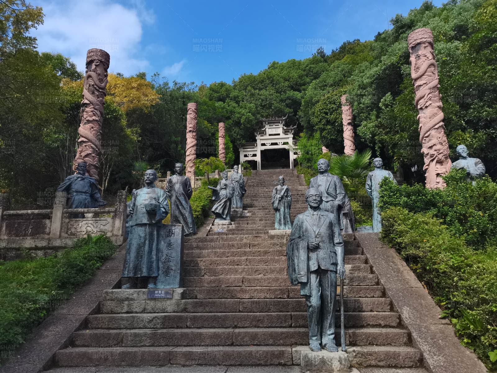千岛湖龙山海瑞生祠图片