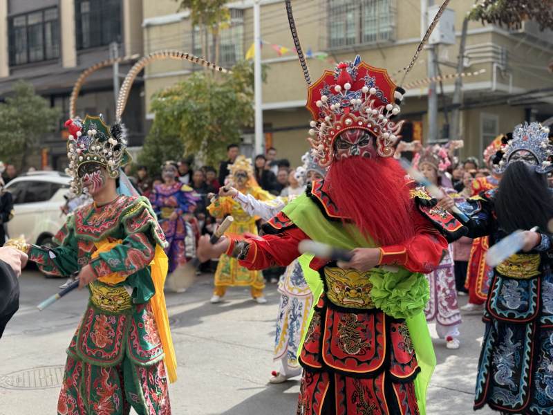 英歌舞表演图片