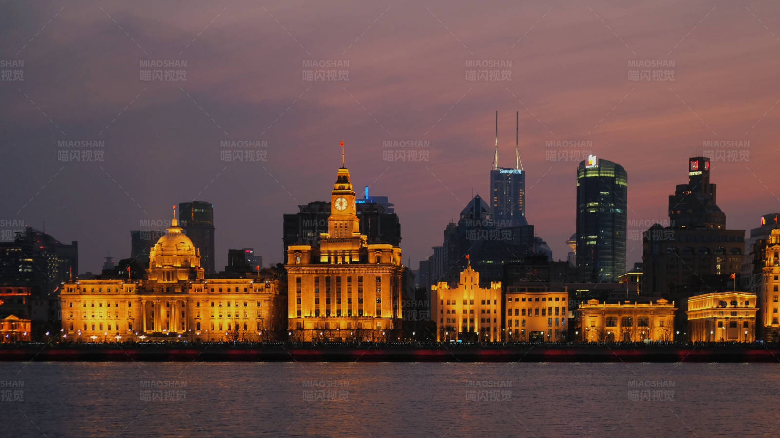 上海外滩夜景图片