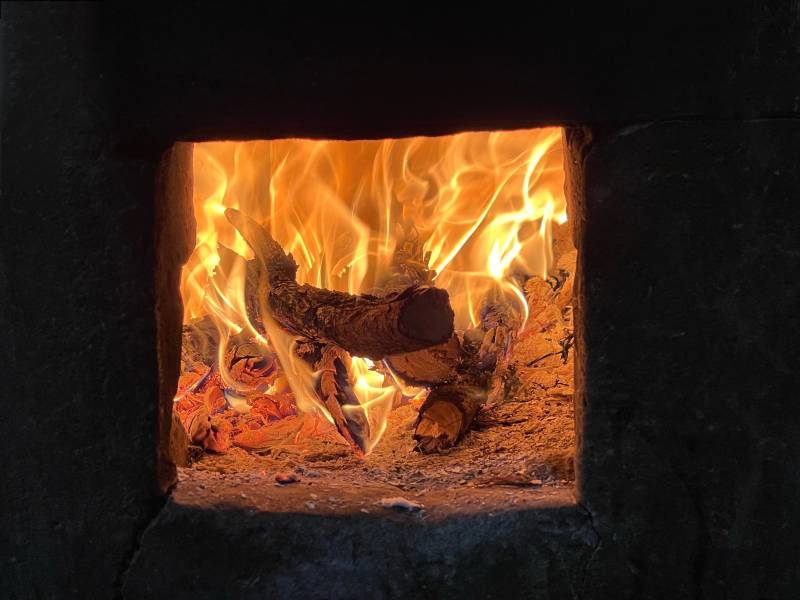 炉火熊熊 温暖人心图片