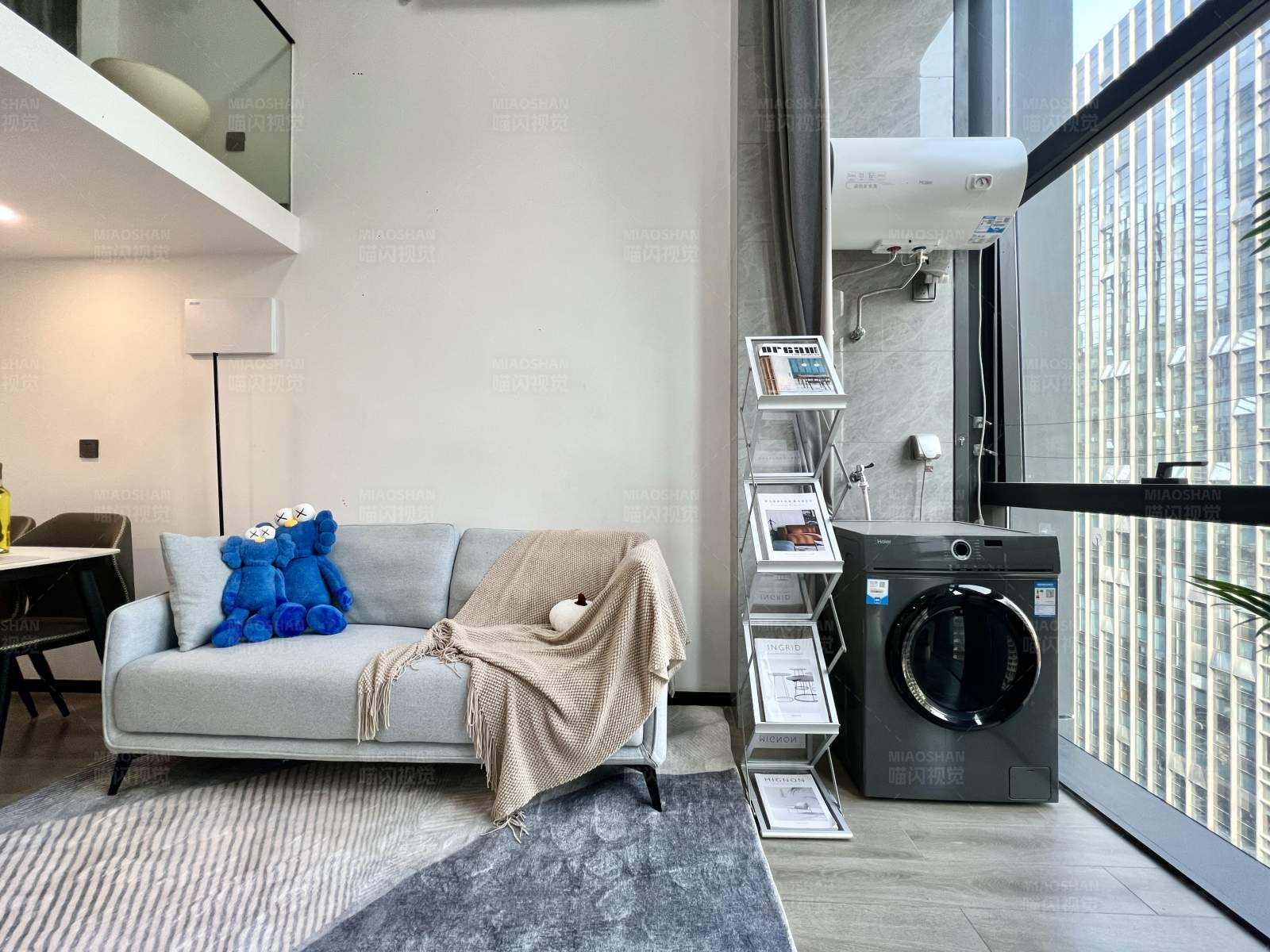 现代简约公寓客厅图片