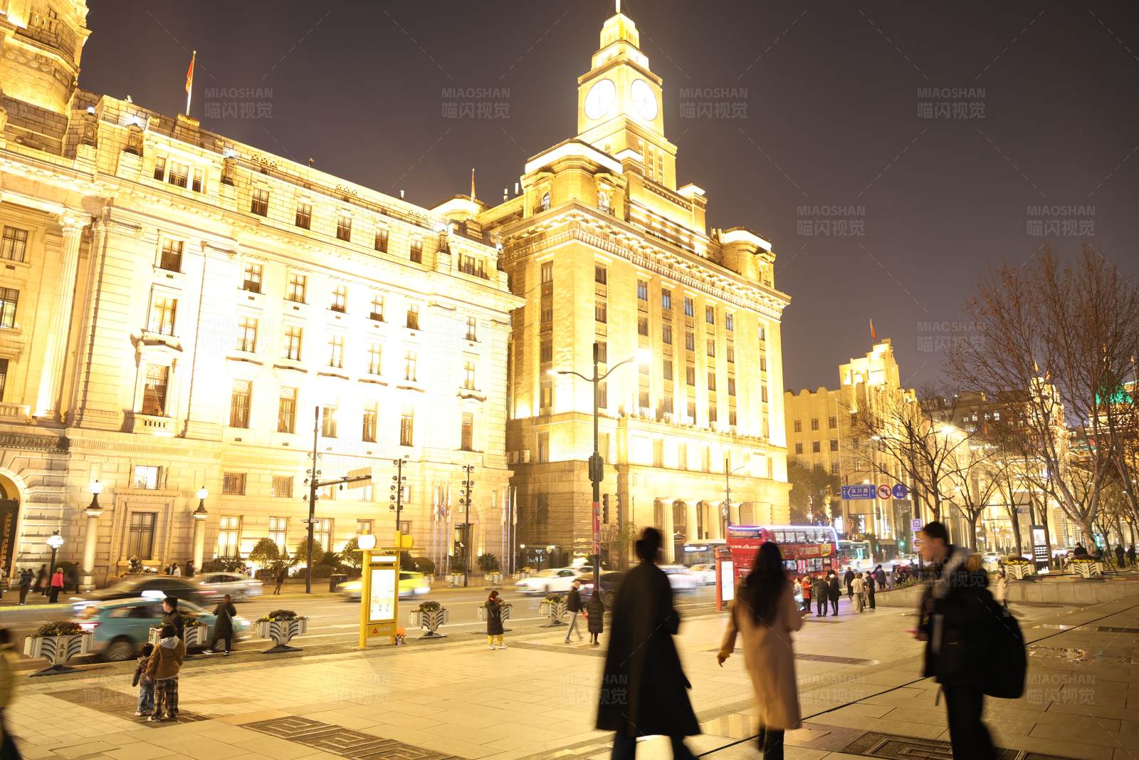 上海外滩夜景图片