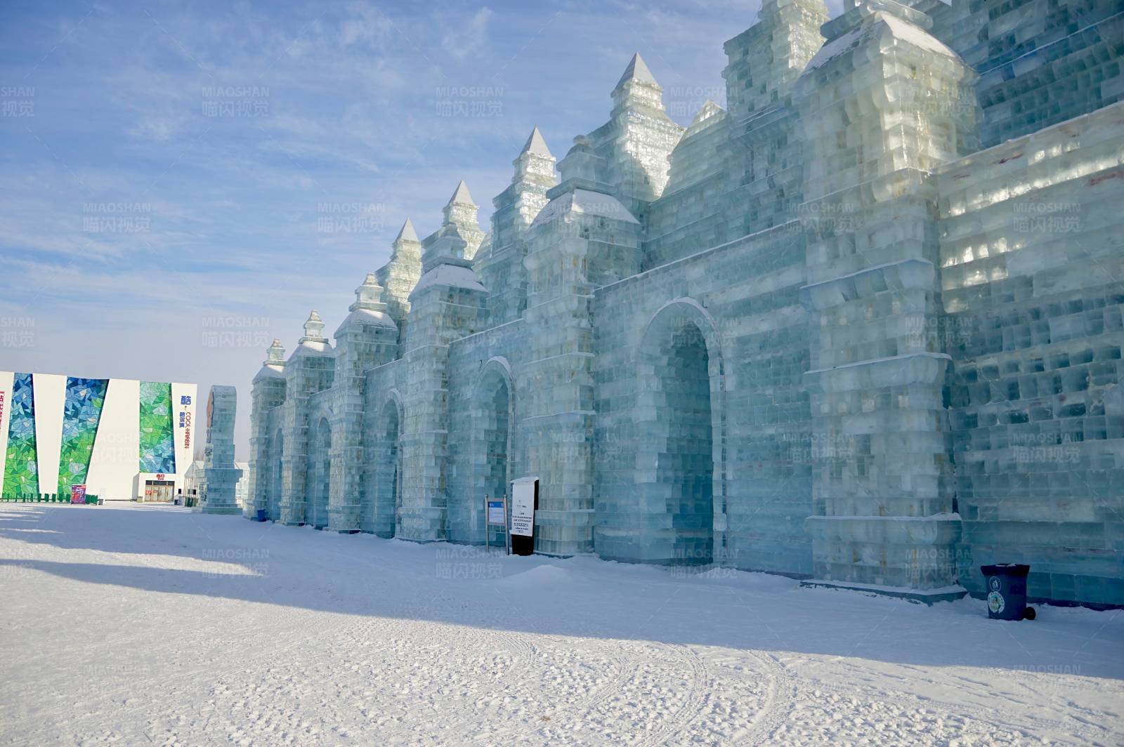 冰雕城堡图片
