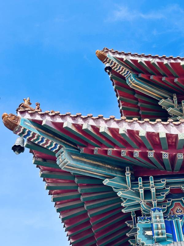 古建筑的飞檐斗拱图片