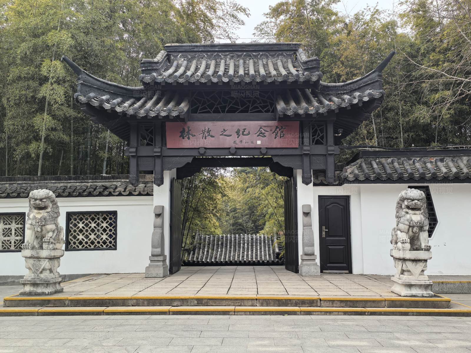 古建筑入口图片