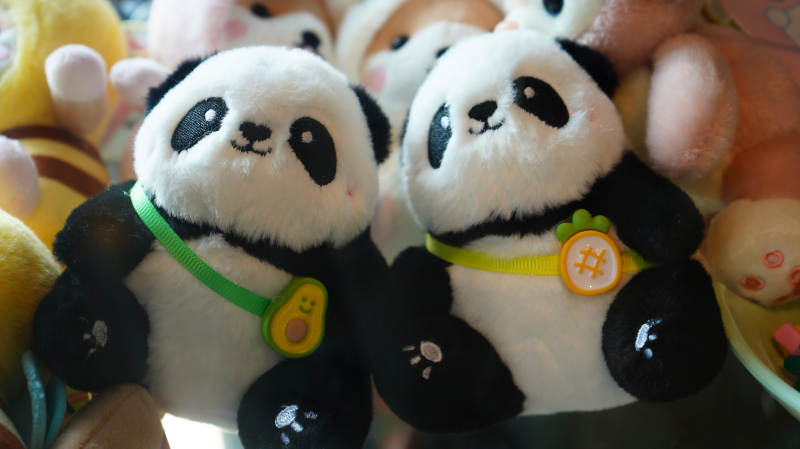 熊猫玩偶图片