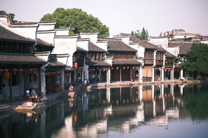 江南水乡古镇风光图片