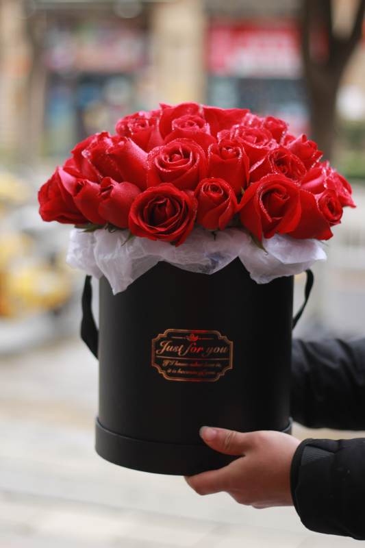 为你绽放的红玫瑰礼盒图片