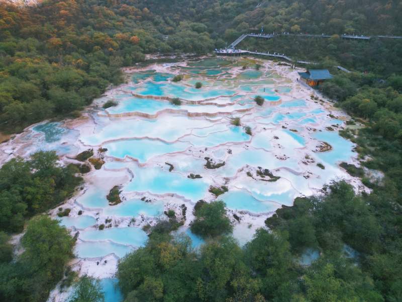天空之镜 自然的调色盘图片