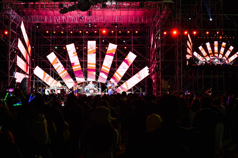 夜幕下的音乐狂欢图片