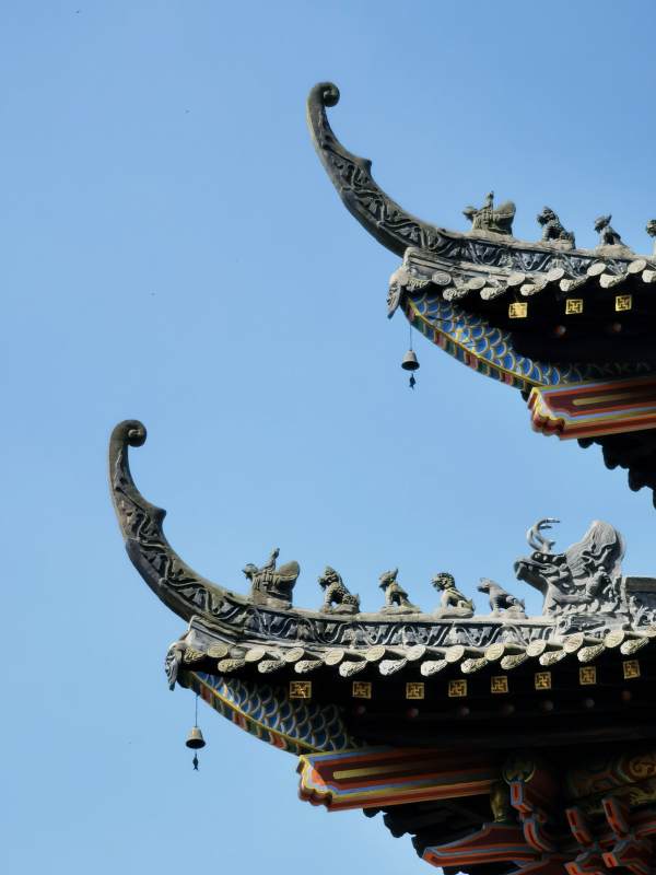 古建筑飞檐翘角图片