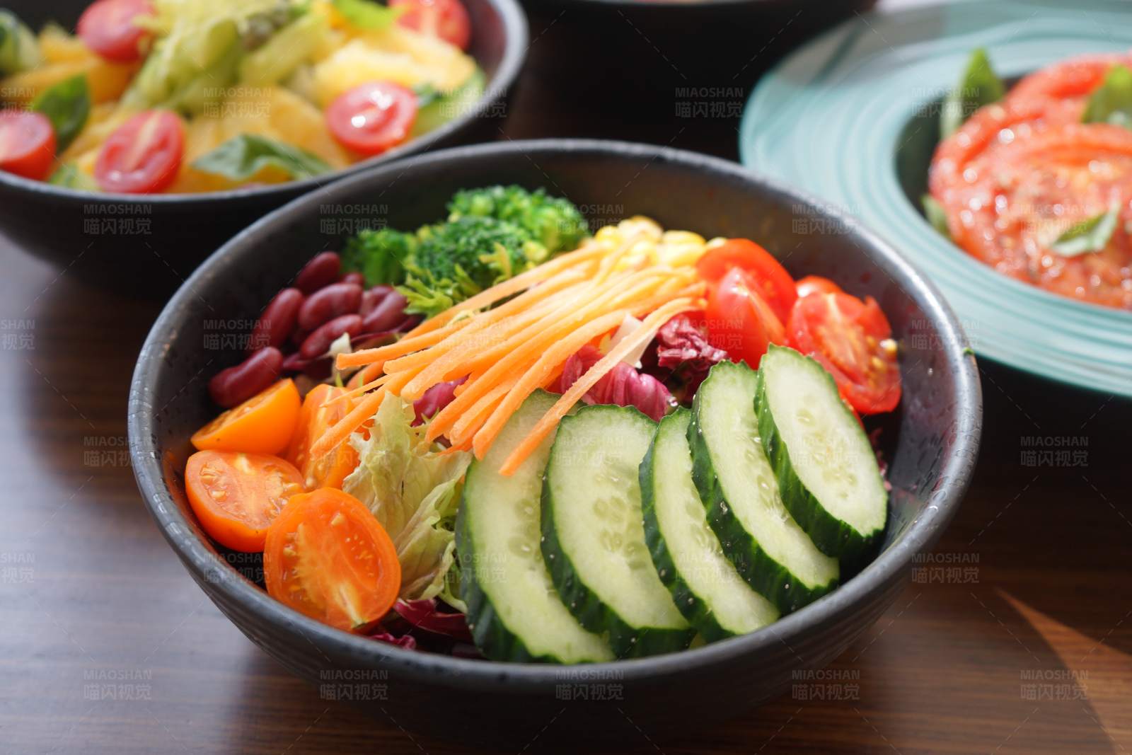 健康蔬菜沙拉图片