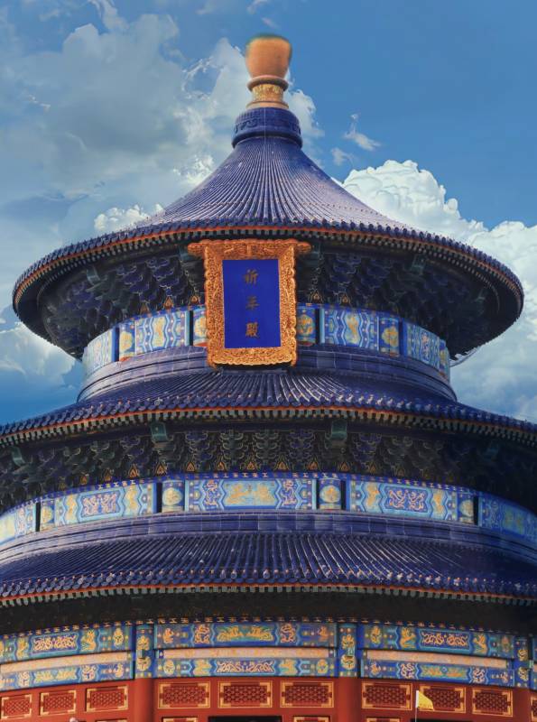 天坛祈年殿图片