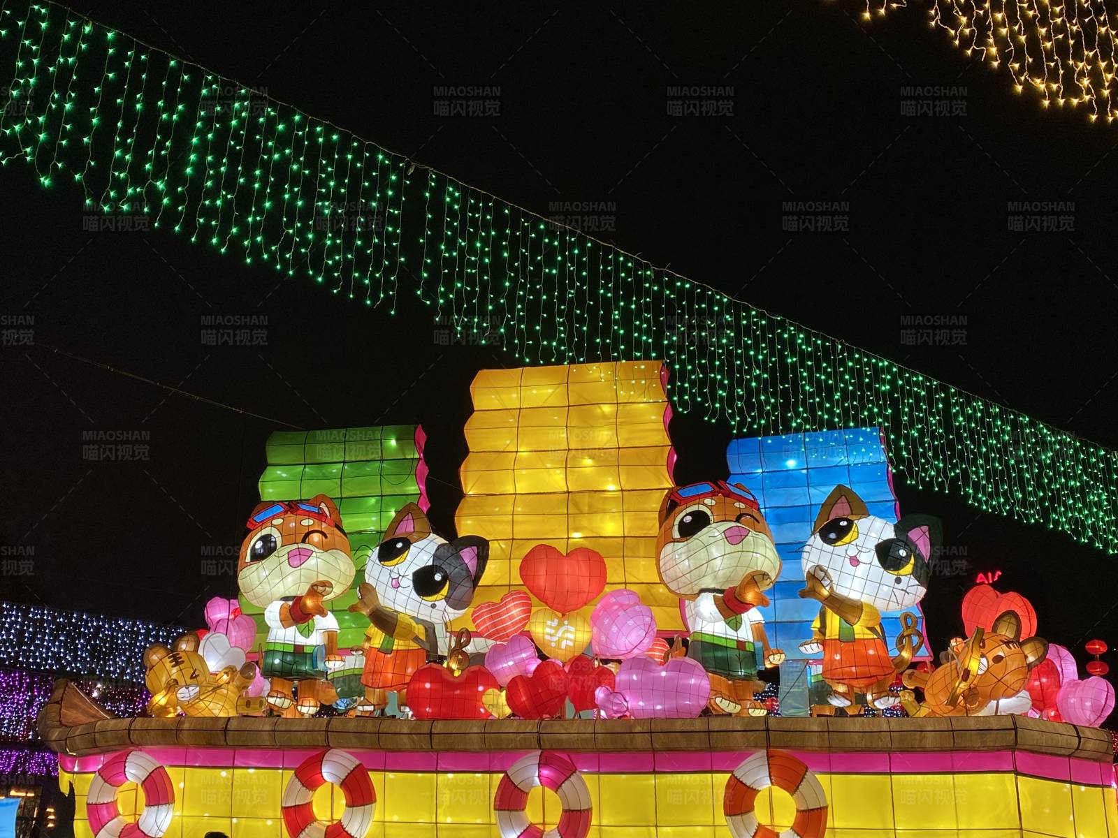 花灯节夜景图片