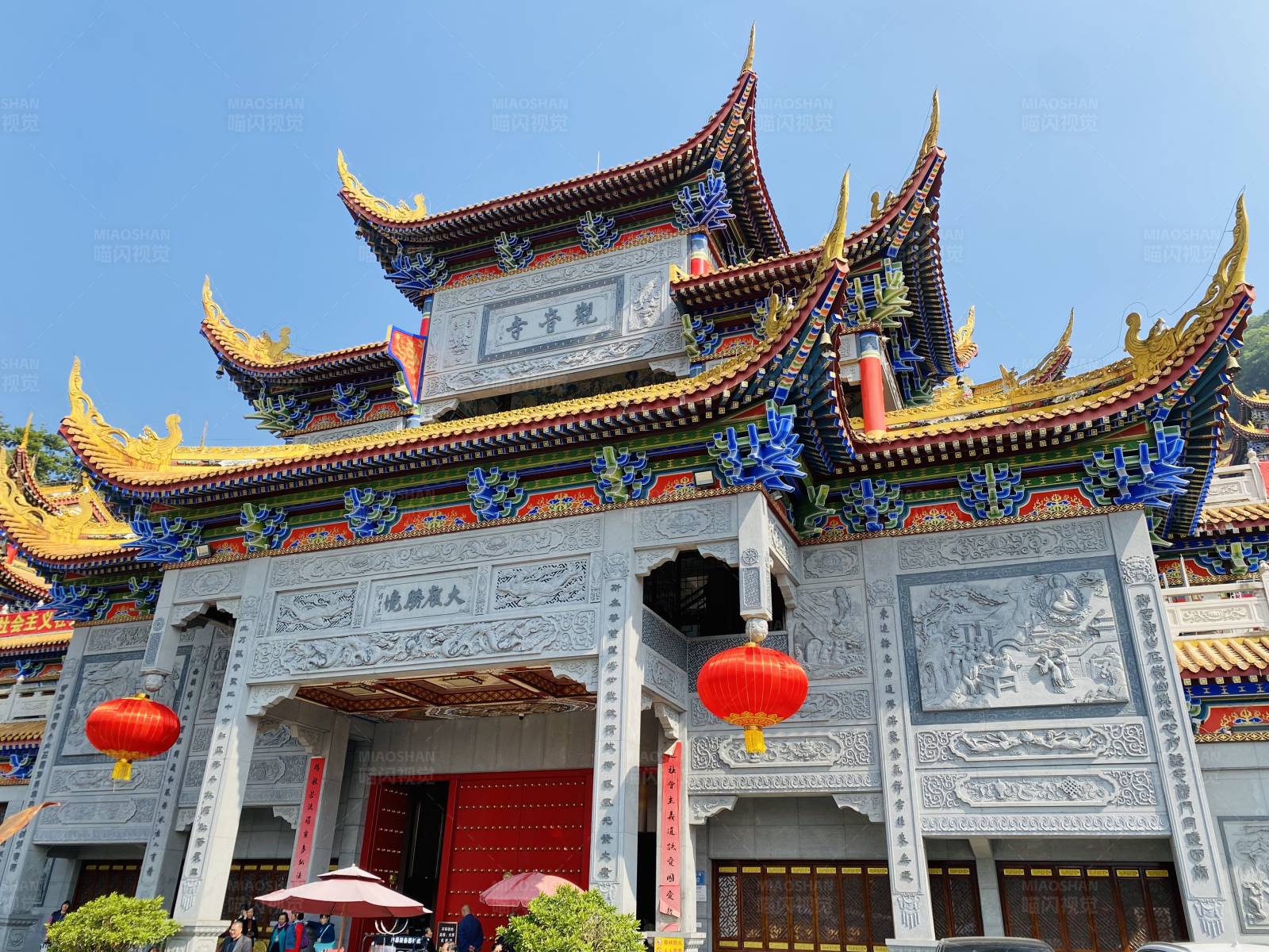 东莞大岭山森林公园观音寺图片