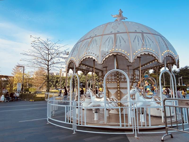 梦幻旋转木马图片