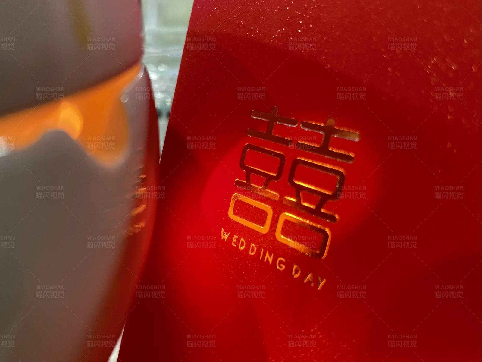 婚礼喜庆双喜标志图片